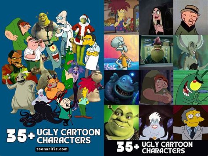20 ugly cartoon characters, ranked by popularity in 2023 Tuko.co.ke