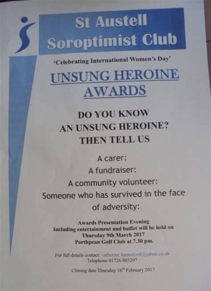 2016 Unsung Heroine Awards