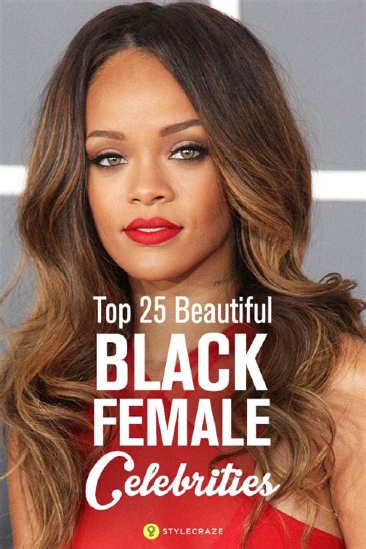 35 Most Beautiful Black Female Celebrities Black Women