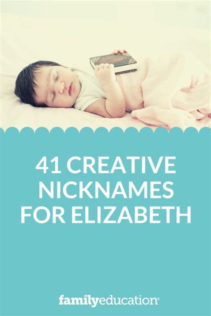 41 Creative Nicknames for Elizabeth FamilyEducation