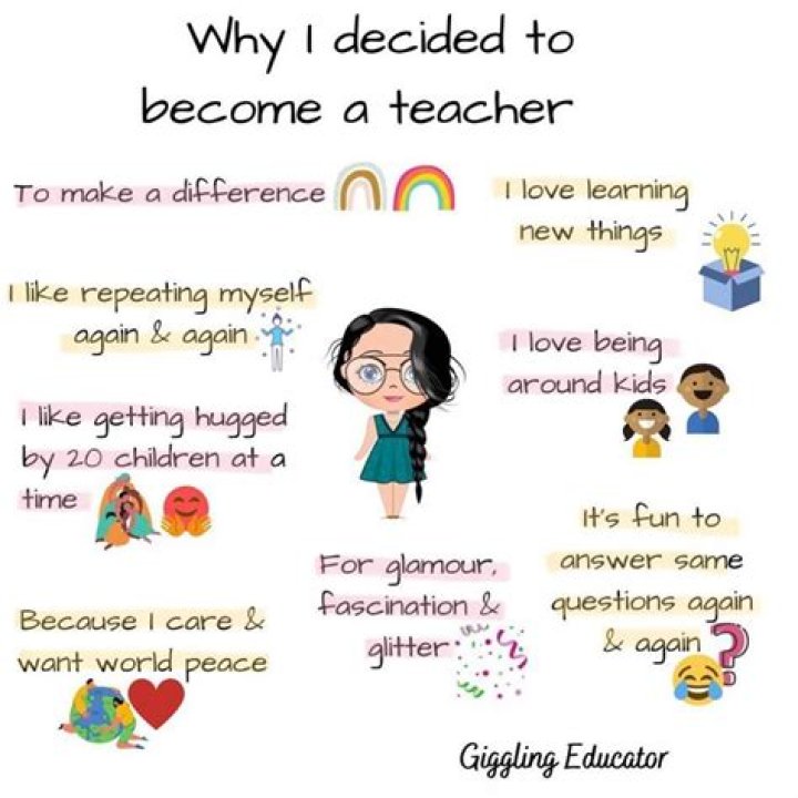 7 reasons why a teacher might be right for you.
