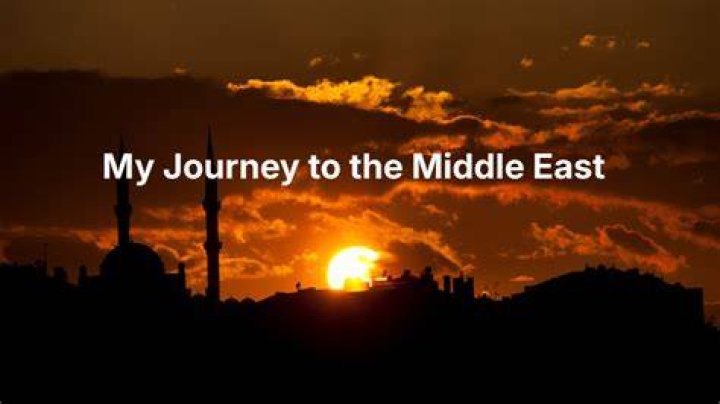A Journey Of Expertise On The Middle East
