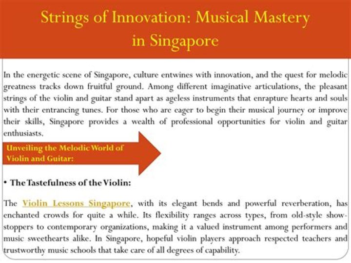 A Journey Of Innovation And Musical Mastery