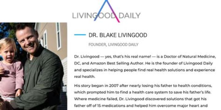 About Dr. Livingood Dr. Livingood