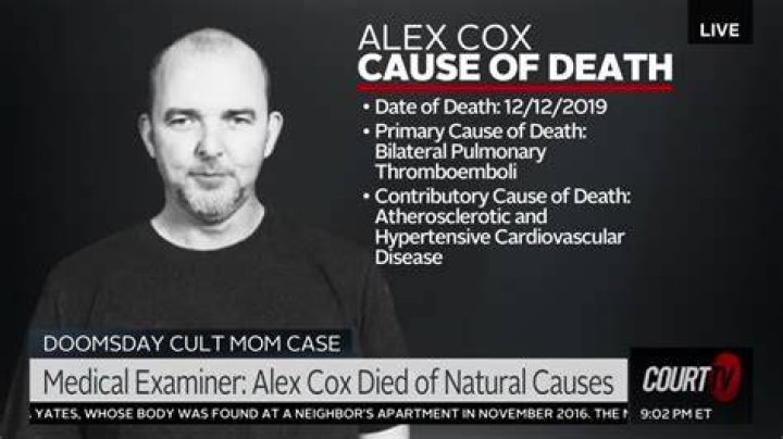 Alex Cox Cause of Death How Did Lori Vallow's Brother Die?