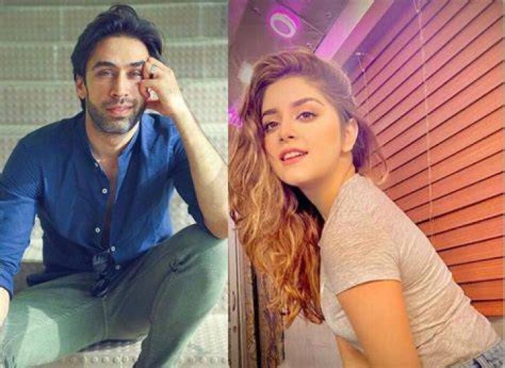 Ali rehman & aoshnaa shah Pink Tulle, Powder Pink, Khan, Sari, Celebs
