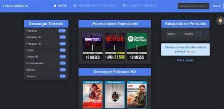 Alternativas Para TodoTorrents