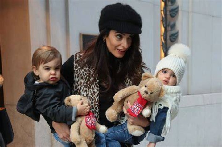 Amal and Clooney’s twins look just like The Frisky