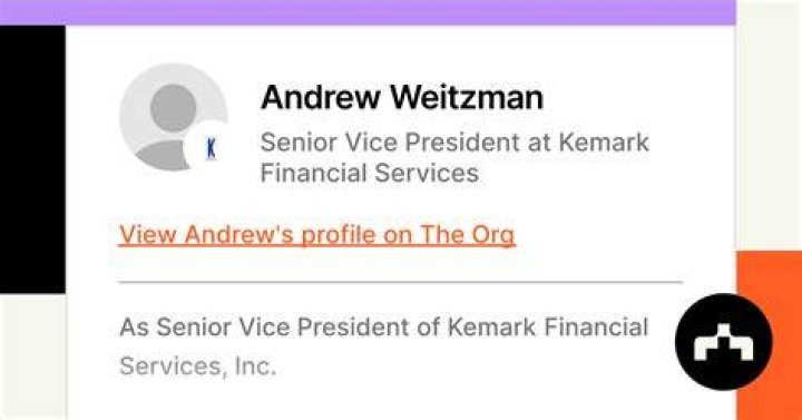 Andrew Weitzman Senior Vice President at Kemark Financial Services