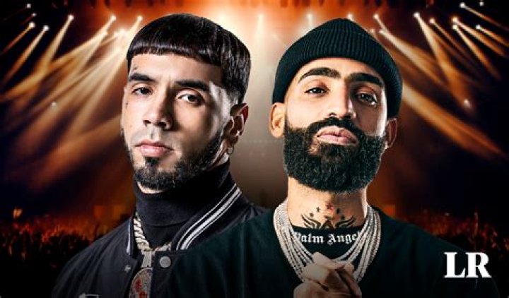 Arcangel and Anuel AA arrive in Los Angeles with their respective tours
