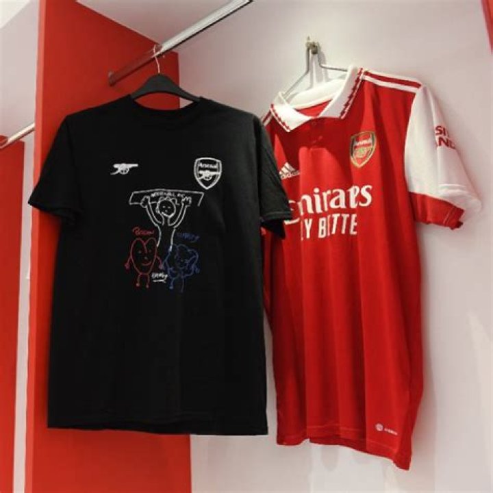 Arsenal release tshirts created by Mikel Arteta inspired by Tottenham