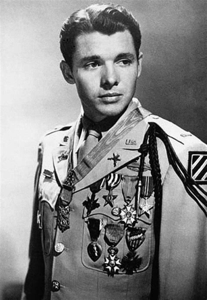 Audie Murphy, one of the most decorated combat soldiers of the second