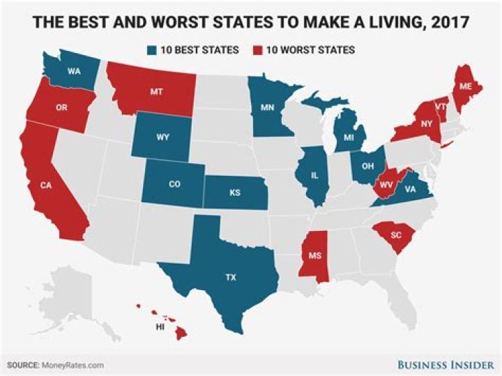 Best and Worst States for Teachers Credit Karma