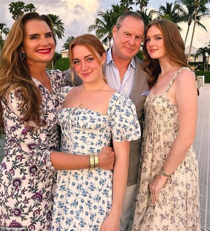 Brooke Shields Daughters Meet Rowan Francis & Grier Hammond