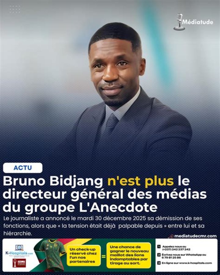 Bruno Bidjang parle de sa rencontre avec JeanPierre Amougou Belinga et