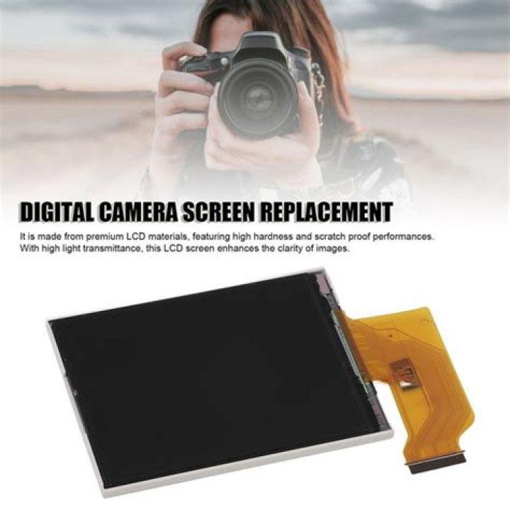 Can camera LCD screen be repaired?