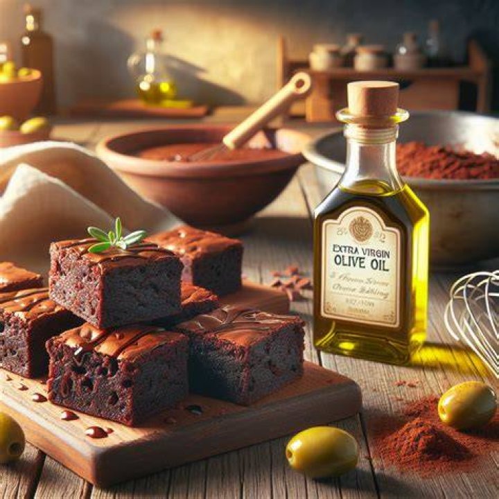 Can I use olive oil instead of vegetable oil for brownies?