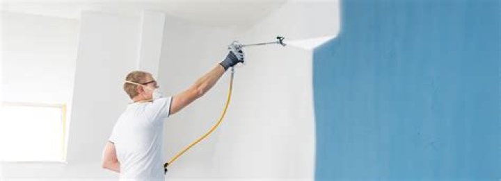 Can you use a spray paint gun on interior walls?