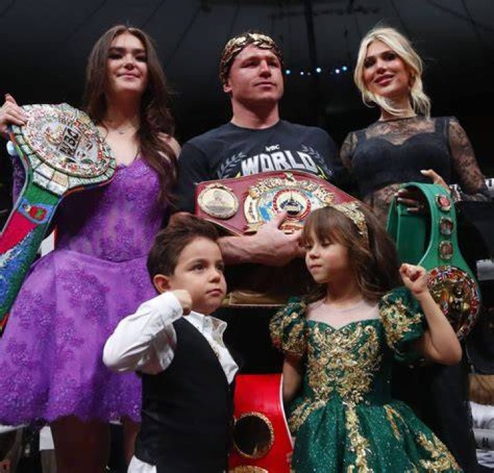 Canelo with his mom Celebrating Mothers day 2013