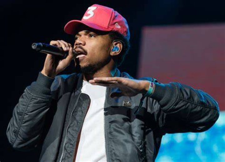 Chance the Rapper and his wife Kirsten Corley look stylish in black as