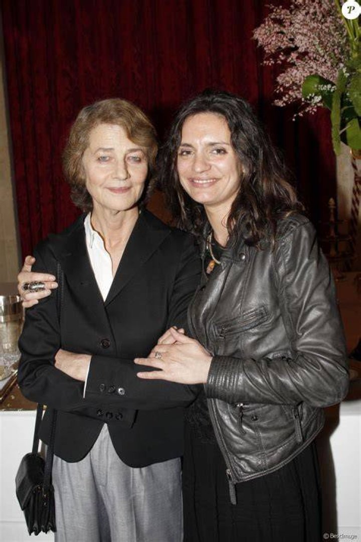 Charlotte Rampling et Emilie Jarre au palais de l'Elys&eacute;e le 14 mars