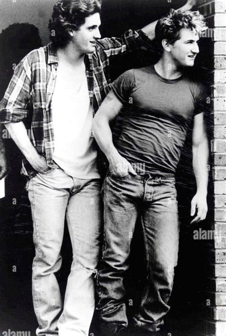 Chris Penn with his older brother Sean Penn Sean Penn Young, Chris Penn
