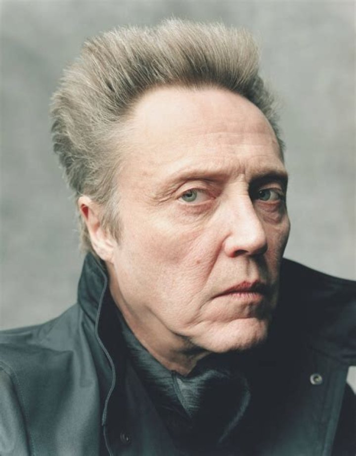 Christopher Walken's height, weight. He is active for his age