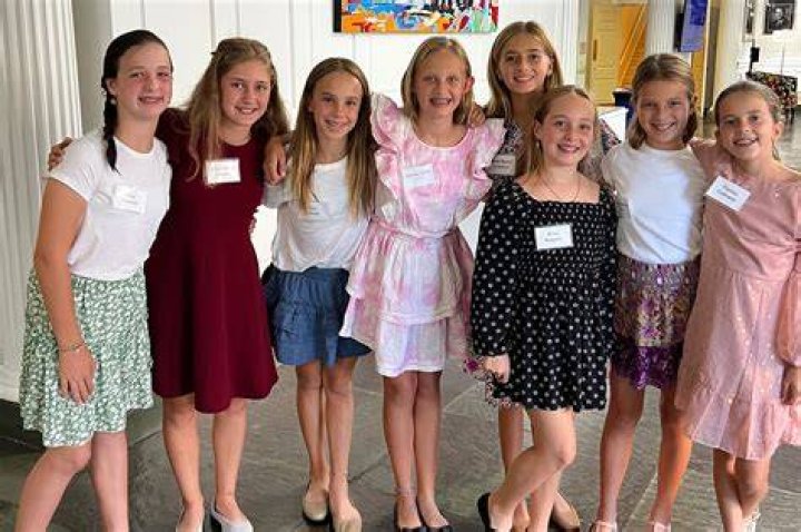 Class photo, girls' class, teacher Fortepan 3036 Stock Photo Alamy