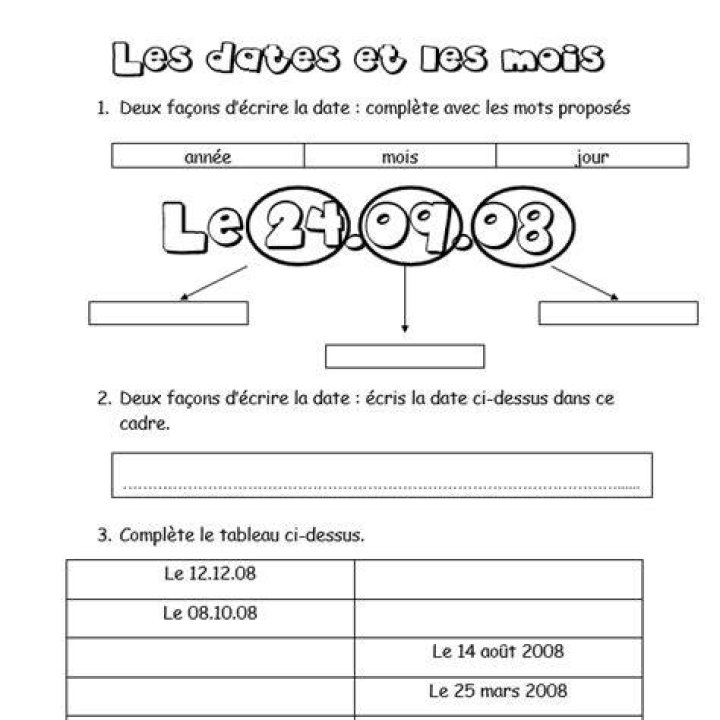 Comment &eacute;crire la date en fran&ccedil;ais Wiki &Eacute;criture Fran&ccedil;ais COURSE.VN