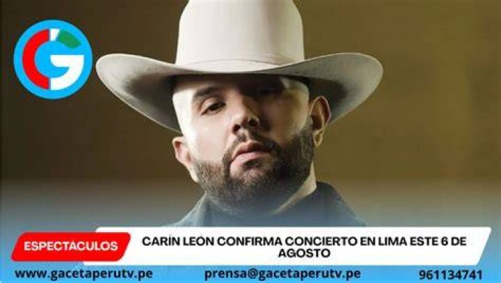 Confirma Carin León que está separado de su esposa Voz en Red