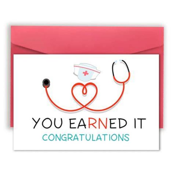 Congratulations On A Nurse Nurse Graduation Etsy