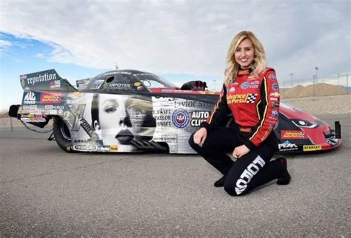 Courtney Force will test Taylor Swift's 'reputation' in NHRA finale