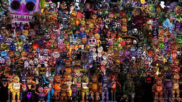 Create a All FNaF Character (1SB) Tier List TierMaker