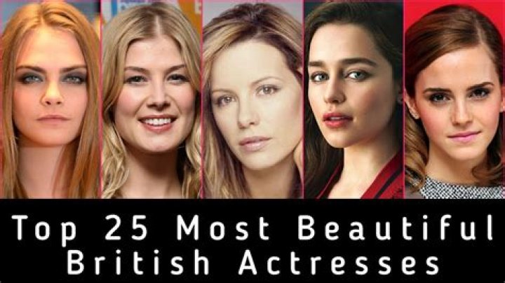 Current Famous British Actresses Goddess in Sexy