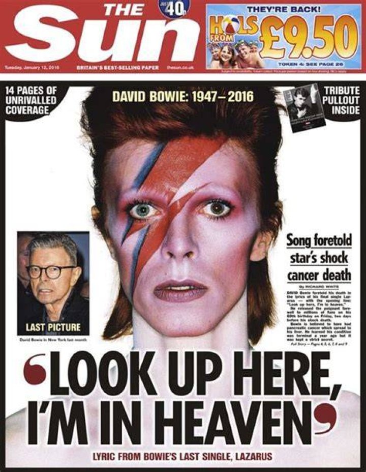 David Bowie Dead Obituary