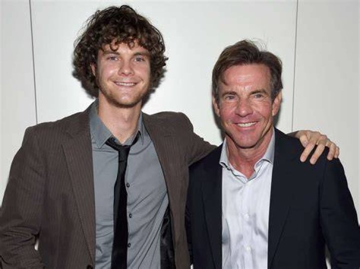 Dennis Quaid et son fils Jack à Los Angeles le 16 novembre 2005