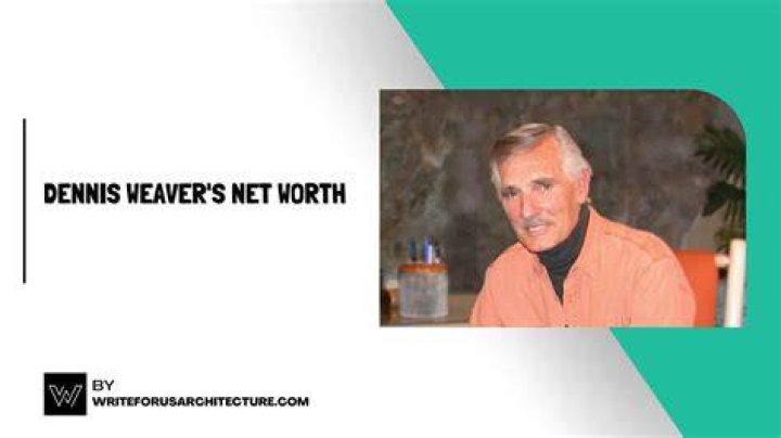 Dennis Weaver's Net Worth Revealed