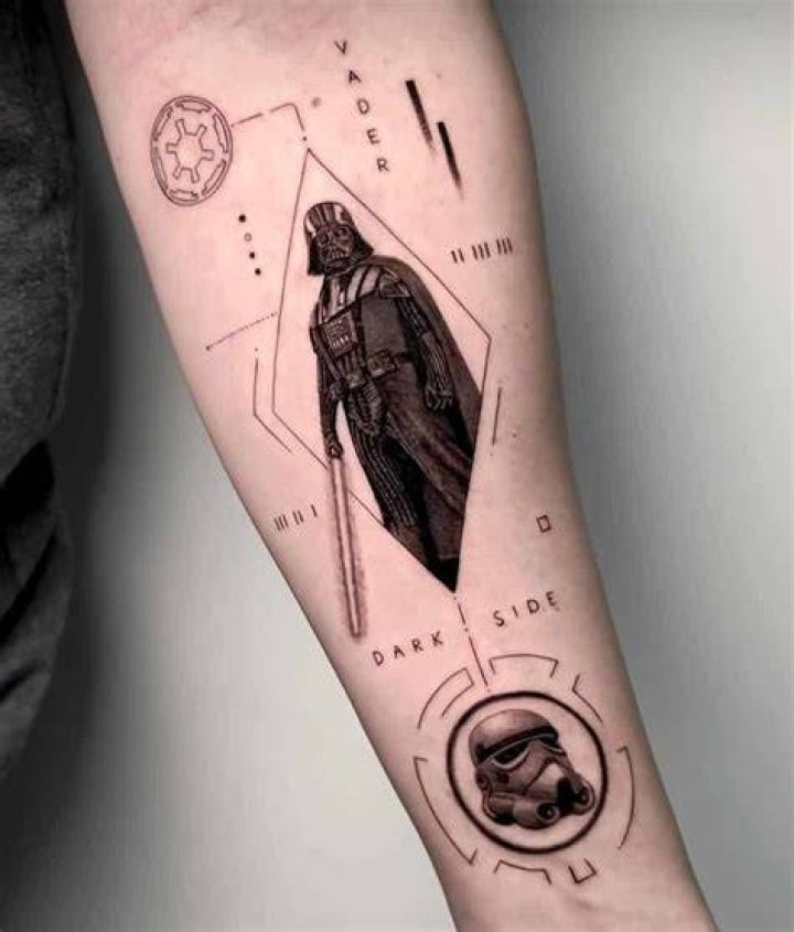Discover The Allure Of Star Wars Tattoos: A Minimalist Masterpiece Unveiled