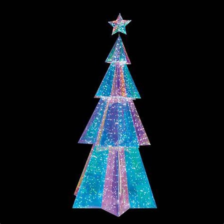 Discover The Enchanting World Of Holographic Christmas Trees
