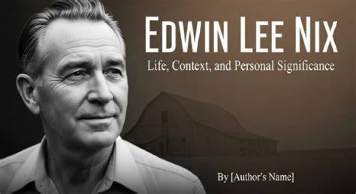Discover The Legacy Of Edwin Lee Nix, Atlanta's Trailblazing Mayor