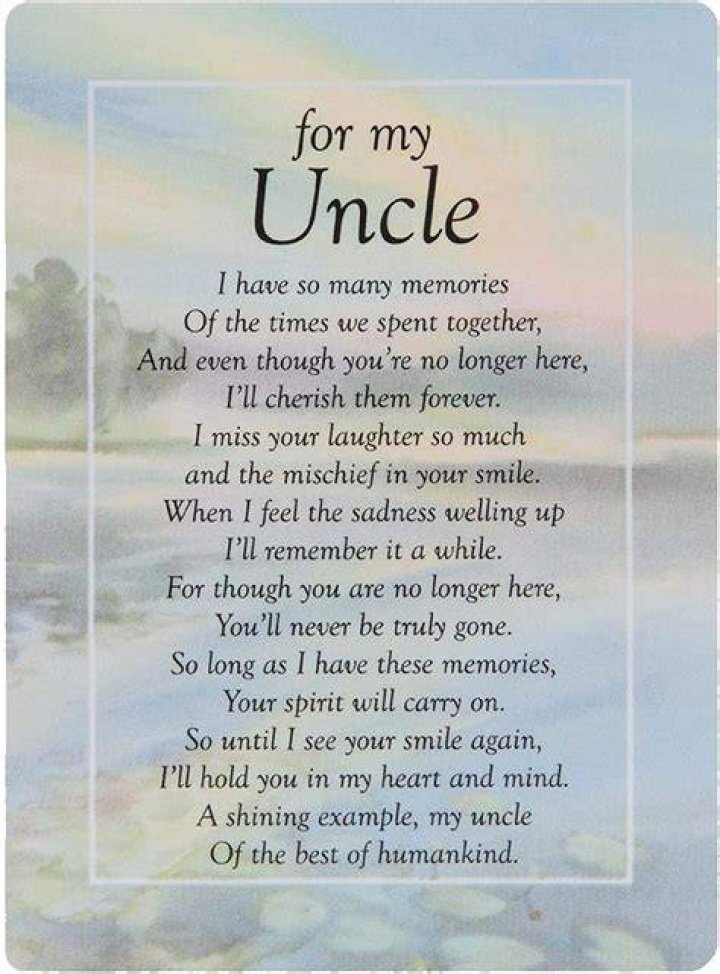 Discover The Power Of Meaningful Messages For Deceased Uncles