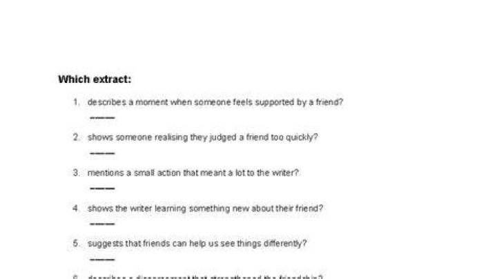 Discoveries And Insights On Friendship