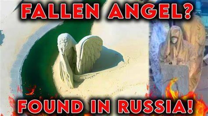 Discoveries From The Fallen Angel Statue In Russia