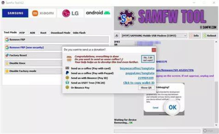 Discoveries With Samfw Tool's New Models