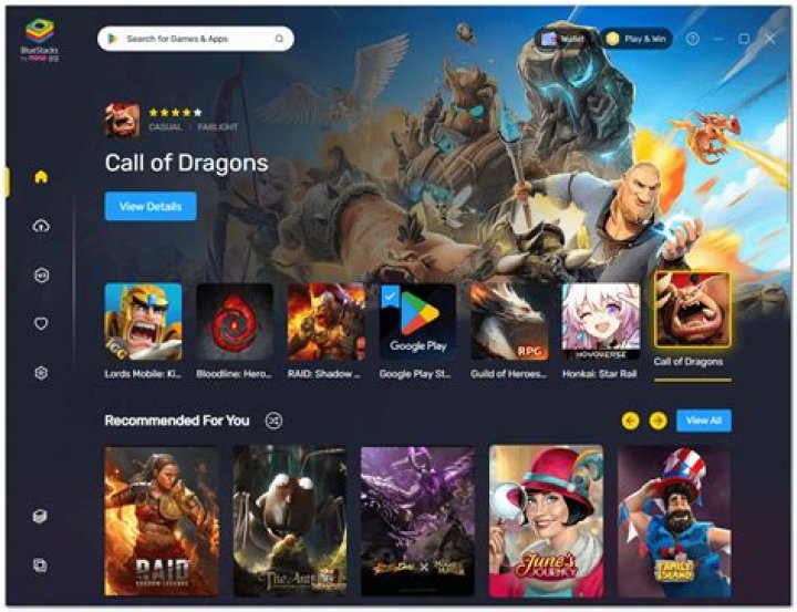 Does BlueStacks have CoC?