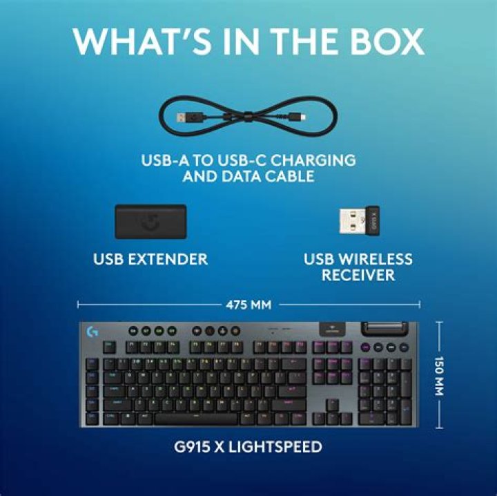 Does Logitech keyboard come with USB?