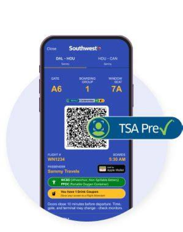 Does southwest recognize TSA PreCheck?