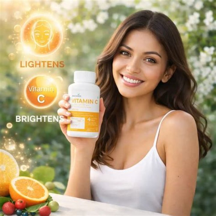 Does vitamin C brighten or lighten skin?