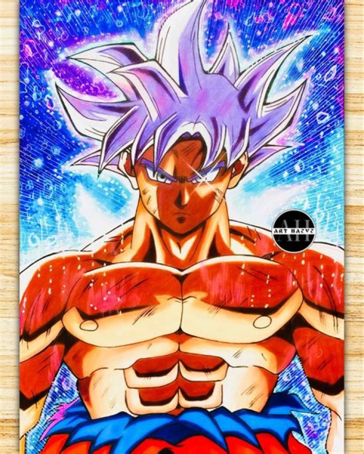 Drawing of the Goku Ultra Instinct by DCAnimesDraw on DeviantArt