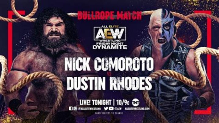 Dustin Rhodes Beats Nick Comoroto In Violent Bullrope Match On AEW